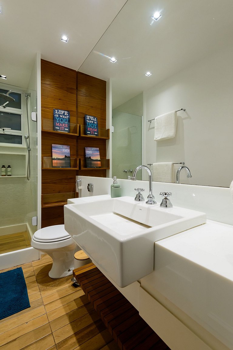 LIN101| Modern apartment 6 mn from Leblon beach