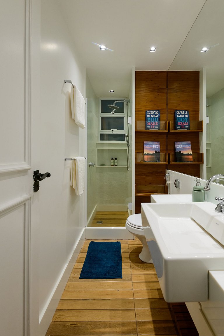 LIN101| Modern apartment 6 mn from Leblon beach