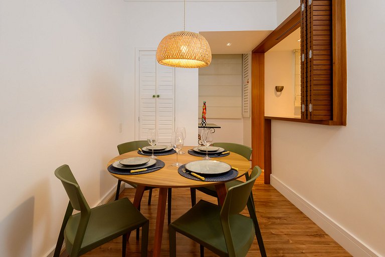 LIN101| Modern apartment 6 mn from Leblon beach