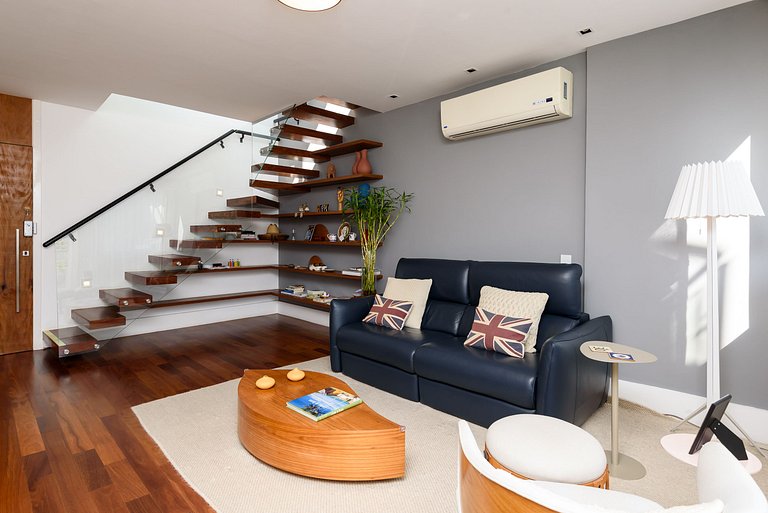 Fer701| Cobertura Leblon c/ piscina e vista Cristo