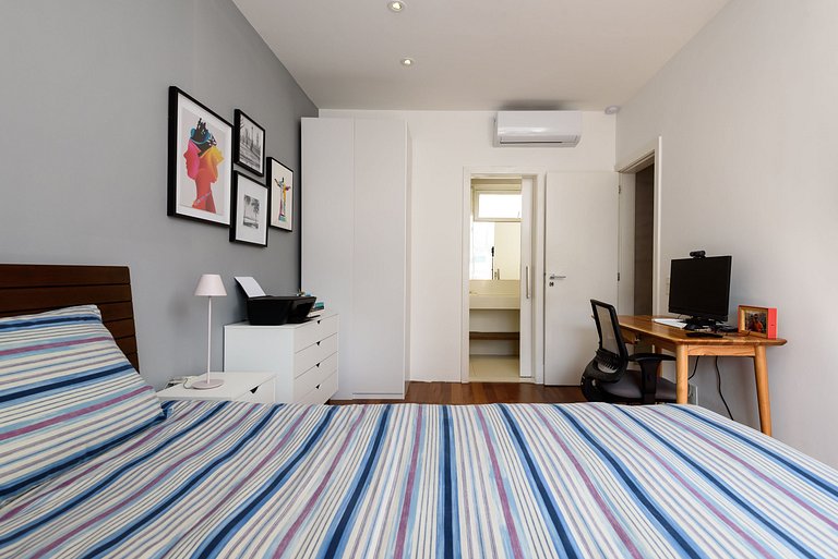 Fer701| Cobertura Leblon c/ piscina e vista Cristo