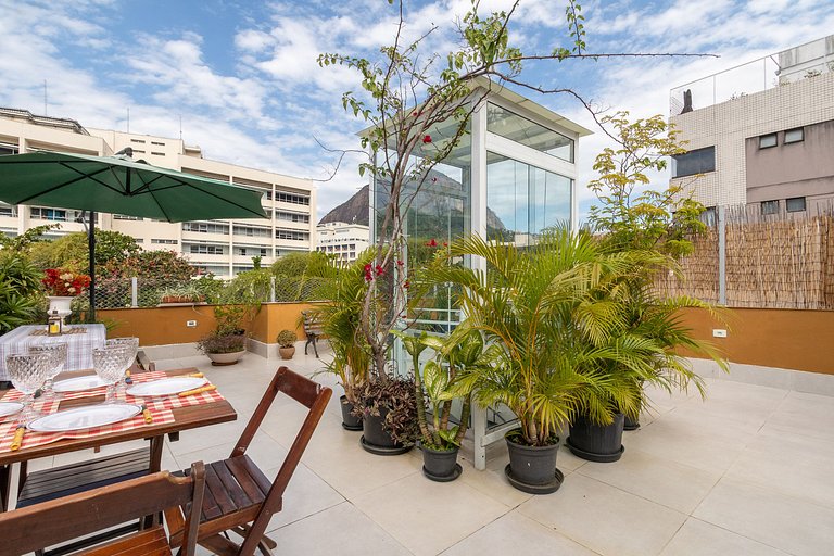 VIC402|3room penthouse in Gávea w/ beautiful views