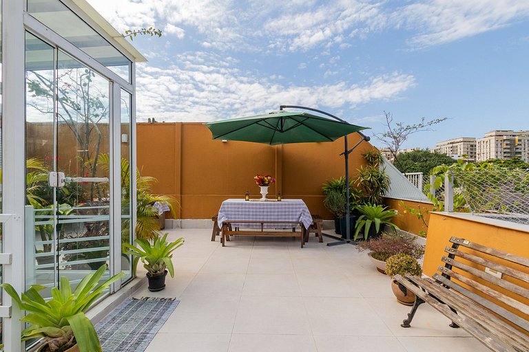 Vic402 |Ático de 3 dorms en Gávea c/bonitas vistas