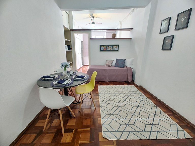 NS403| Nice apto in Copacabana,3 mn from the beach