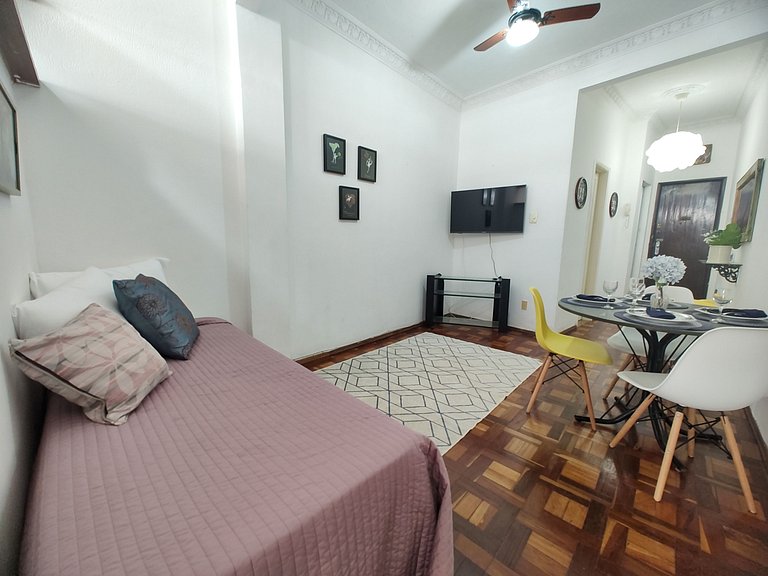 NS403| Nice apto in Copacabana,3 mn from the beach