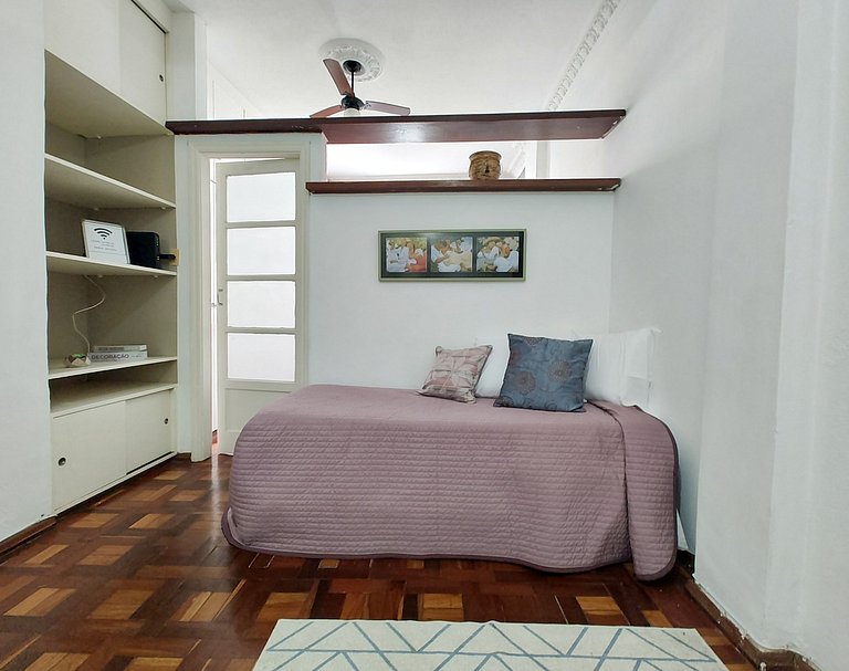 NS403| Nice apto in Copacabana,3 mn from the beach