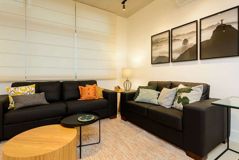 MAR404|Quality & style,Leblon 3 min from the beach