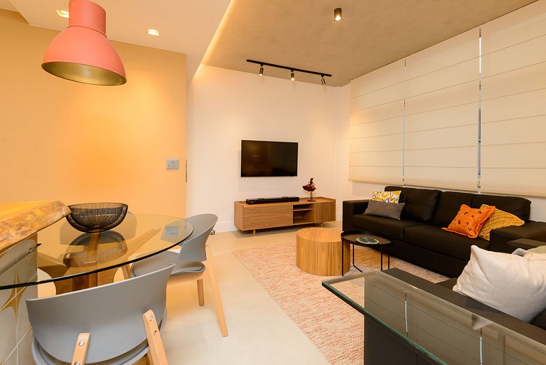 MAR404|Quality & style,Leblon 3 min from the beach