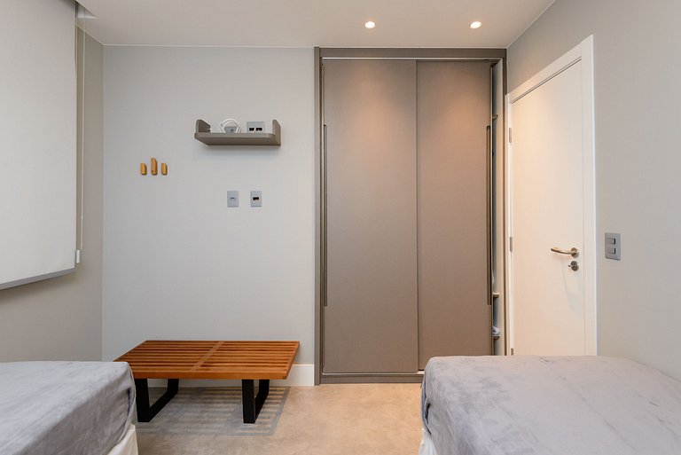 MAR404|Quality & style,Leblon 3 min from the beach