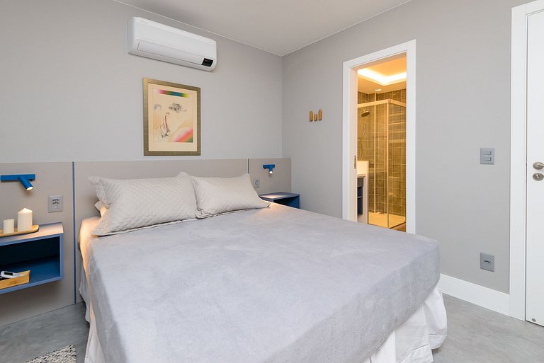 MAR404|Quality & style,Leblon 3 min from the beach