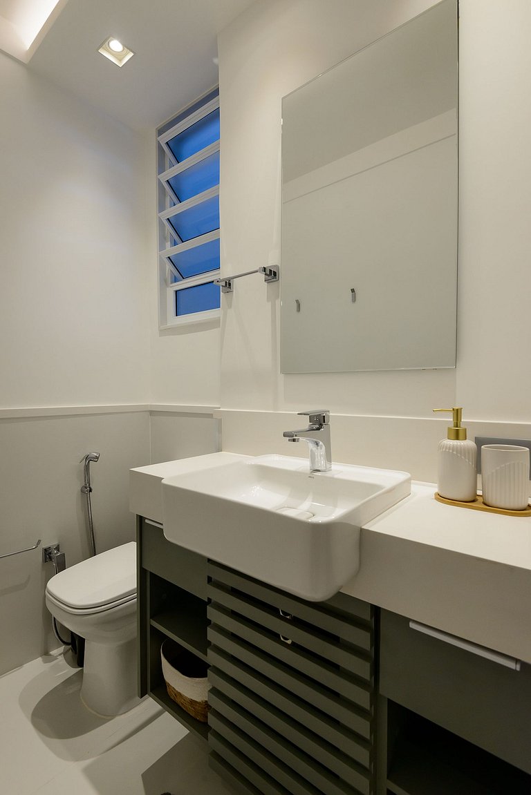 MAR404|Quality & style,Leblon 3 min from the beach