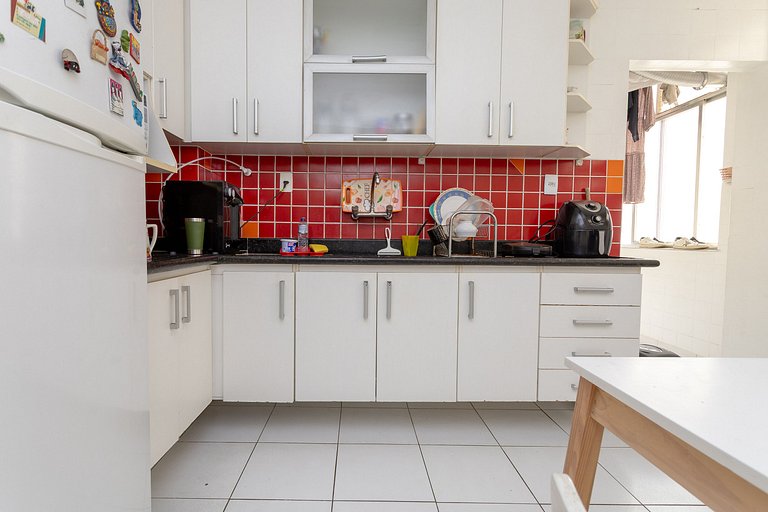 Raul601|Espaçoso apto em Copacabana,3 min da praia