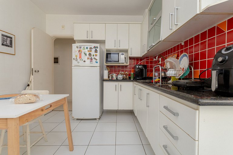 Raul601|Espaçoso apto em Copacabana,3 min da praia