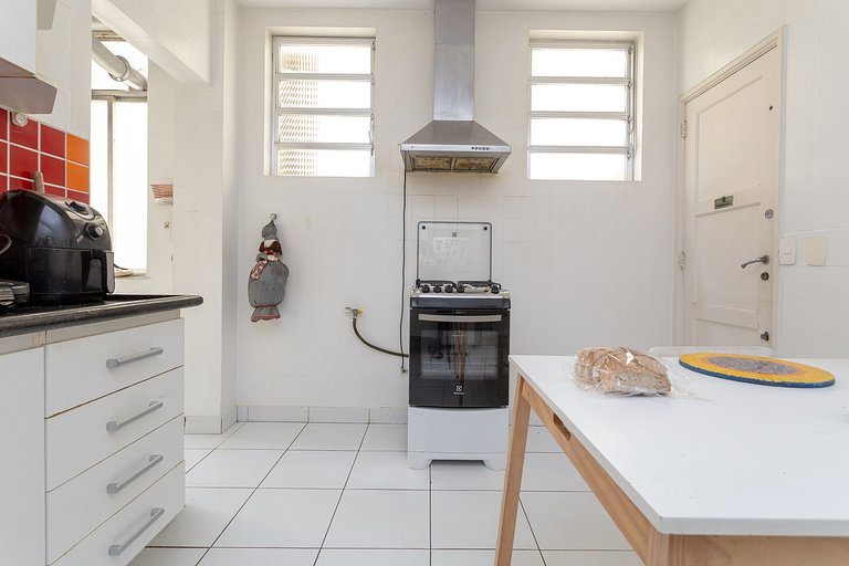 Raul601|Espaçoso apto em Copacabana,3 min da praia