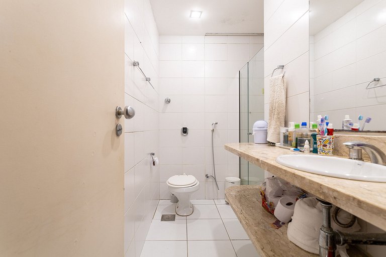 Raul601|Espaçoso apto em Copacabana,3 min da praia