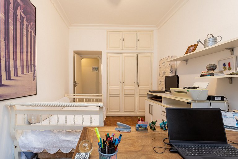 Raul601|Espaçoso apto em Copacabana,3 min da praia