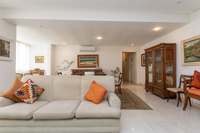 Raul601|Espaçoso apto em Copacabana,3 min da praia