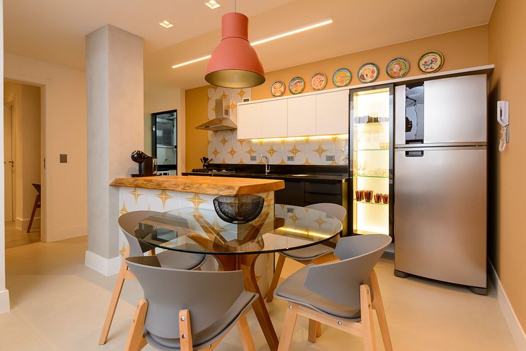 MAR404|Quality & style,Leblon 3 min from the beach