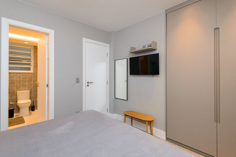 MAR404|Quality & style,Leblon 3 min from the beach