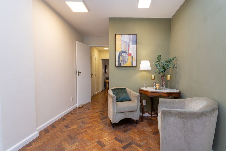 Afra307|Spacious and sophisticated apt in Leblon