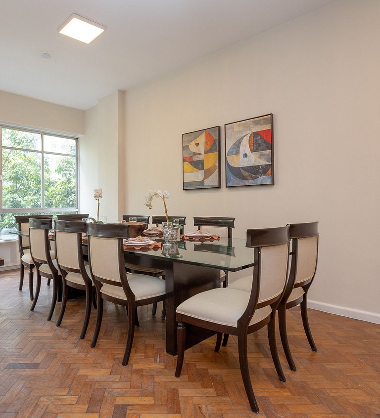 Afra307|Spacious and sophisticated apt in Leblon