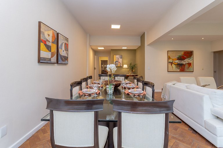 Afra307|Spacious and sophisticated apt in Leblon