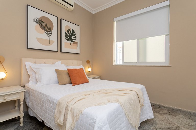 FSA09|Linda casa de vila,Copacabana 5 min da praia