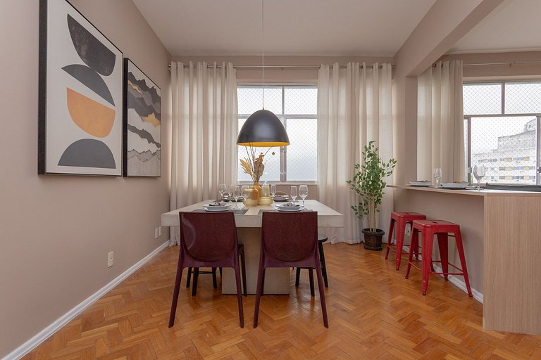 Nasc1801|Luxuoso apto em Ipanema,vista espetacular