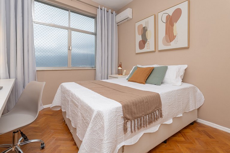 Nasc1801|Luxuoso apto em Ipanema,vista espetacular