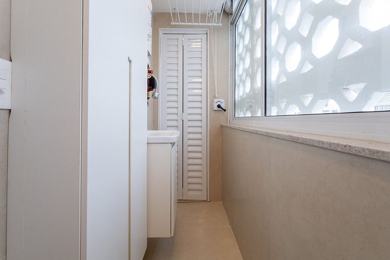 Lindo apto no Leblon, 5 min da praia