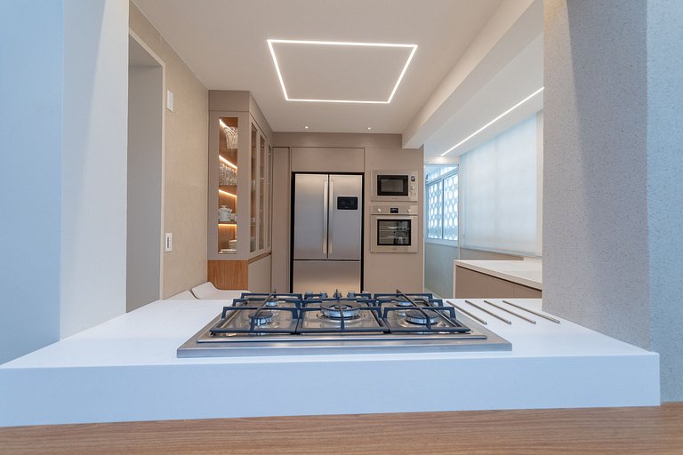 Lindo apto no Leblon, 5 min da praia