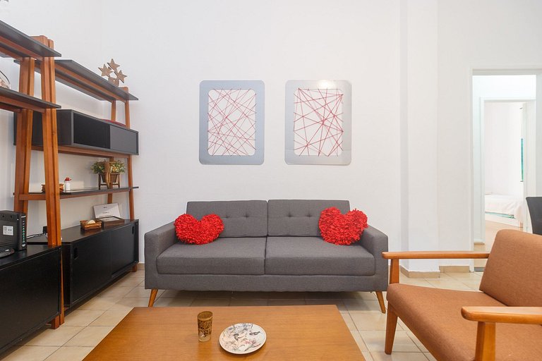 Ns101| 2 rooms in Copacabana, 200 m from the beach