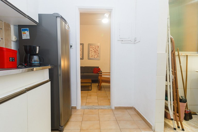 Ns101| 2 quartos em Copacabana 200 metros da praia