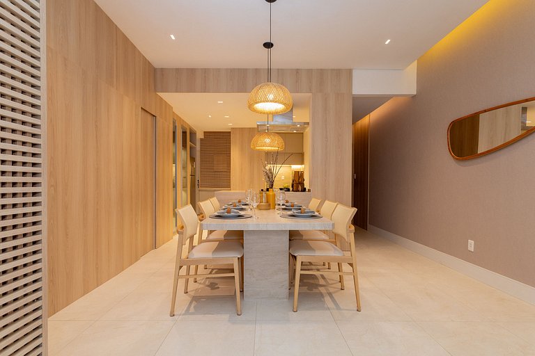 Mtr101 | 2 suites in Leblon, 7 min from the beach