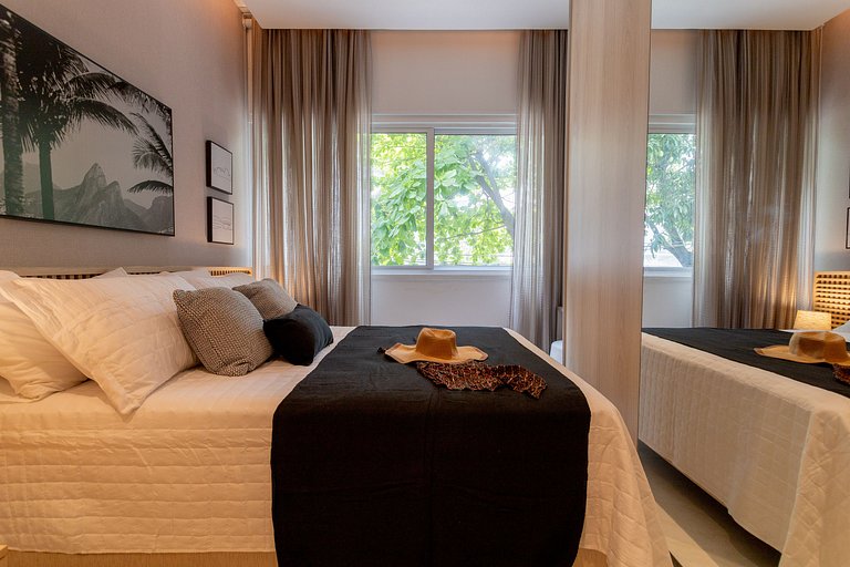 Mtr101 | 2 suites en Leblon, a 7 mnt de la playa