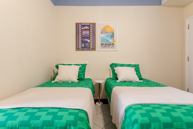 Atlântica910|Belo apto em Copacabana,100m da praia