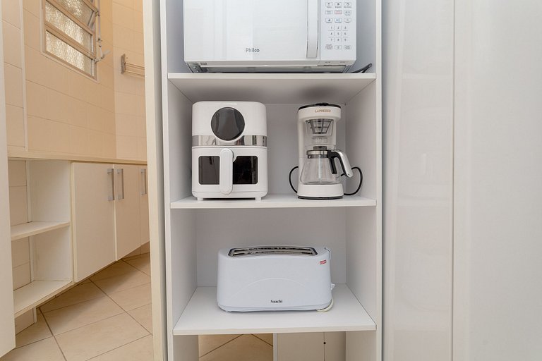 Atlântica910|Belo apto em Copacabana,100m da praia