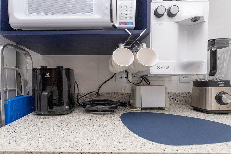 Pla618| Studio na quadra da praia de Copacabana