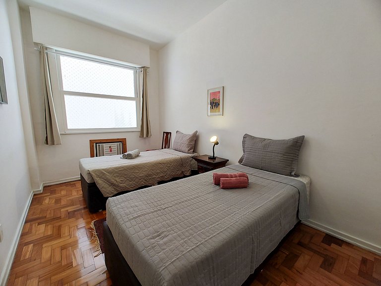 Tone701|3 dorms en Copacabana, 3 cuadras de playa