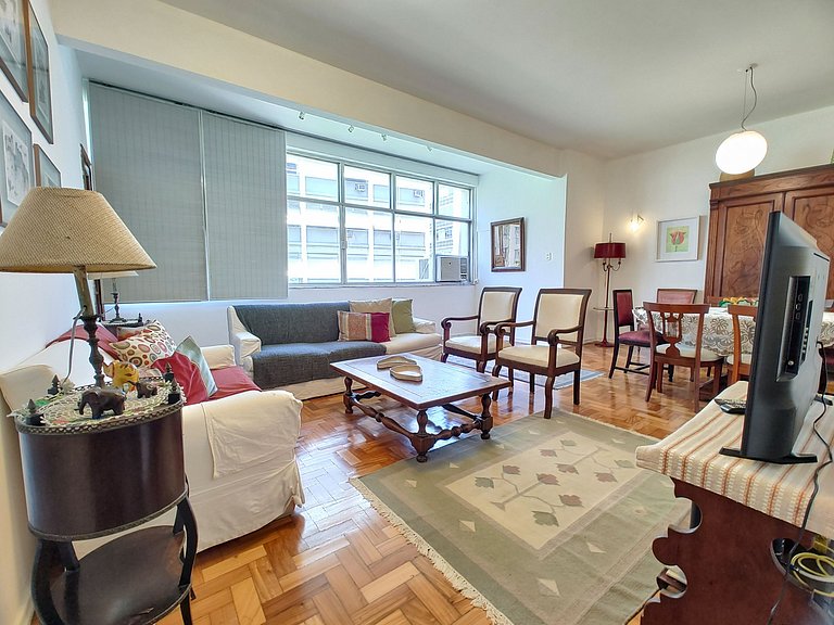 Tone701|3 rooms in Copacabana, 3 blocks from beach