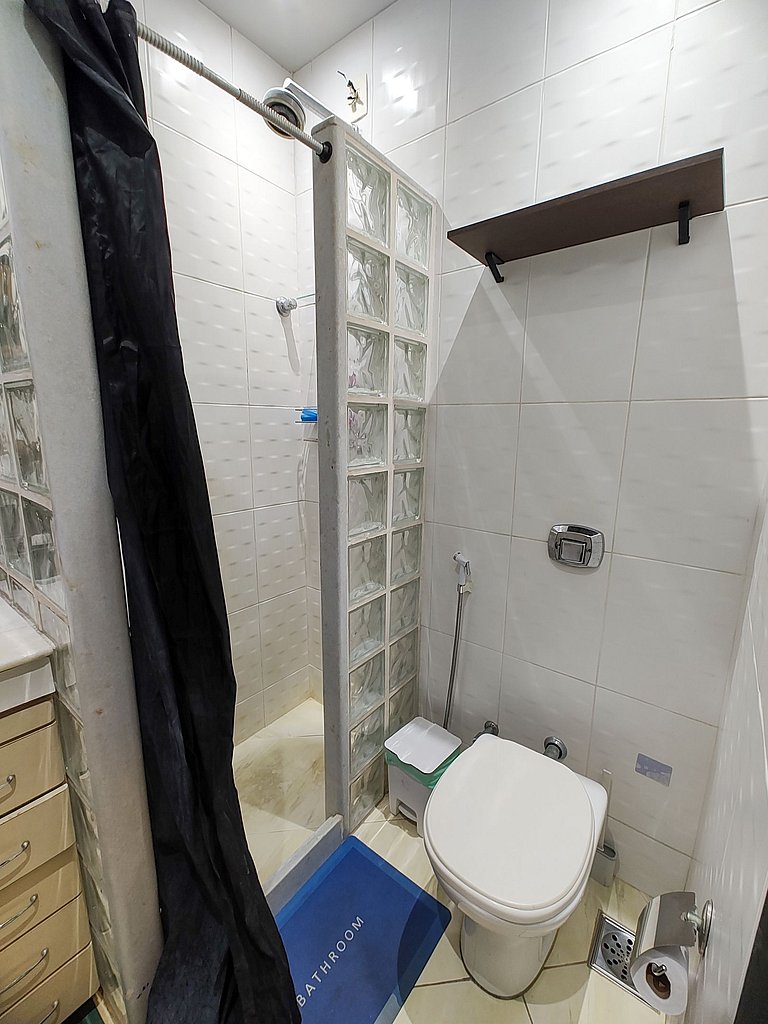 Góis301|2 dorm en Leblon, a una cuadra de la playa