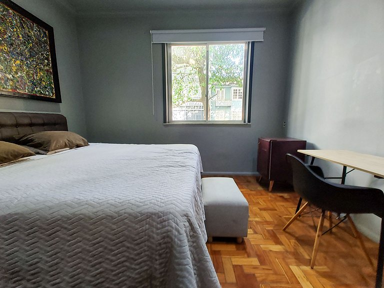 Góis301|2 dorm en Leblon, a una cuadra de la playa