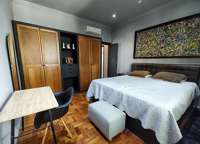 Góis301|2 dorm en Leblon, a una cuadra de la playa