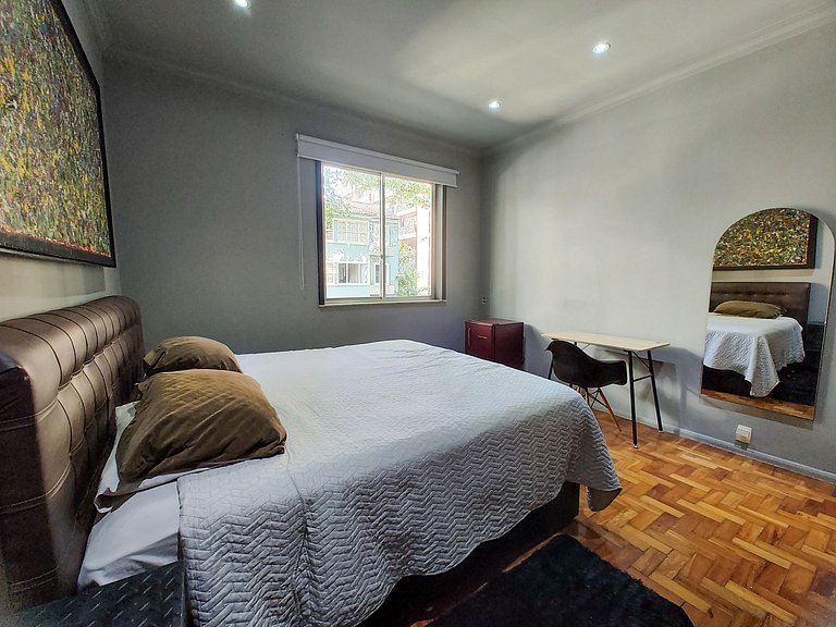 Góis301| 2 rooms in Leblon, 1 block from the beach