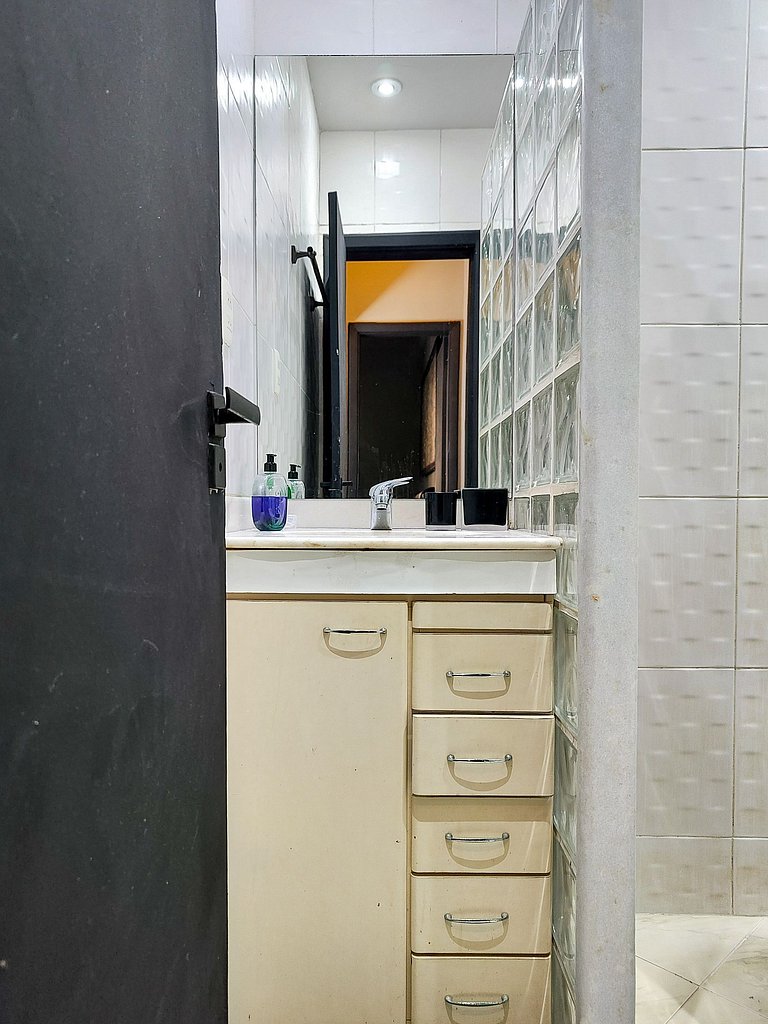 Góis301|2 dorm en Leblon, a una cuadra de la playa