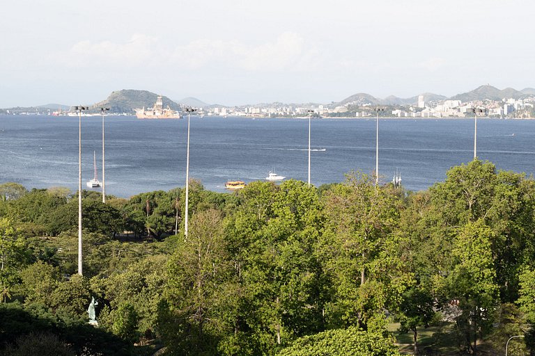 Cruz1103|Ático en Flamengo, vistas al mar y Cristo