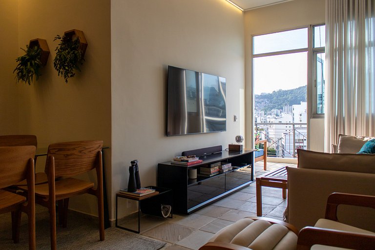 Cruz1103|Duplex,vista mar e pro Cristo no Flamengo