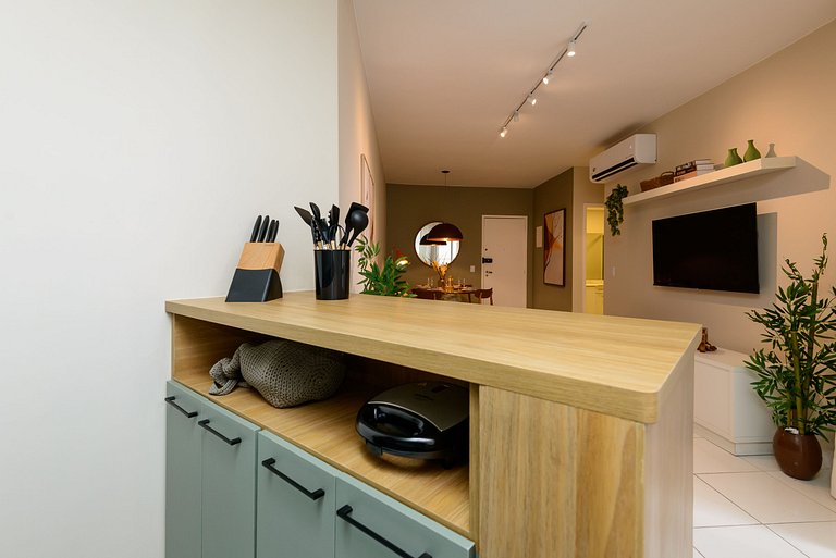 Lucio204|Moderno e encantador apto no Barra Palace