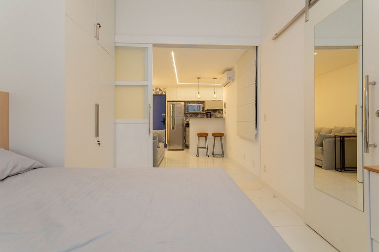 Far205 | Estudio acogedor bien ubicado en Botafogo