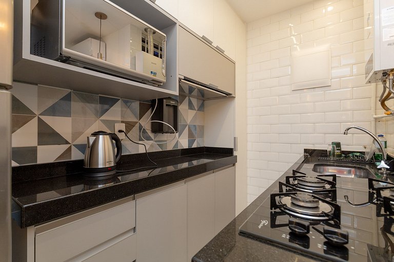 Far205 | Estudio acogedor bien ubicado en Botafogo